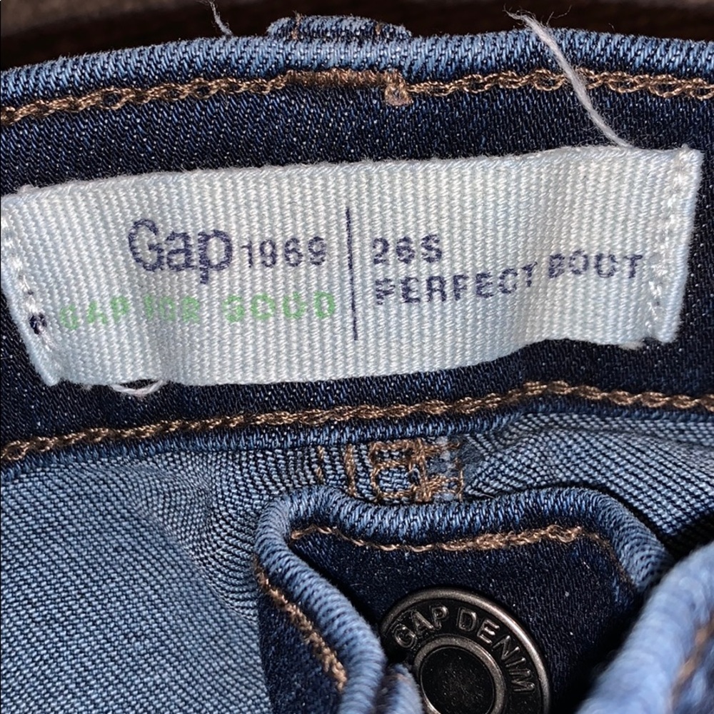 GAP perfect boot jeans